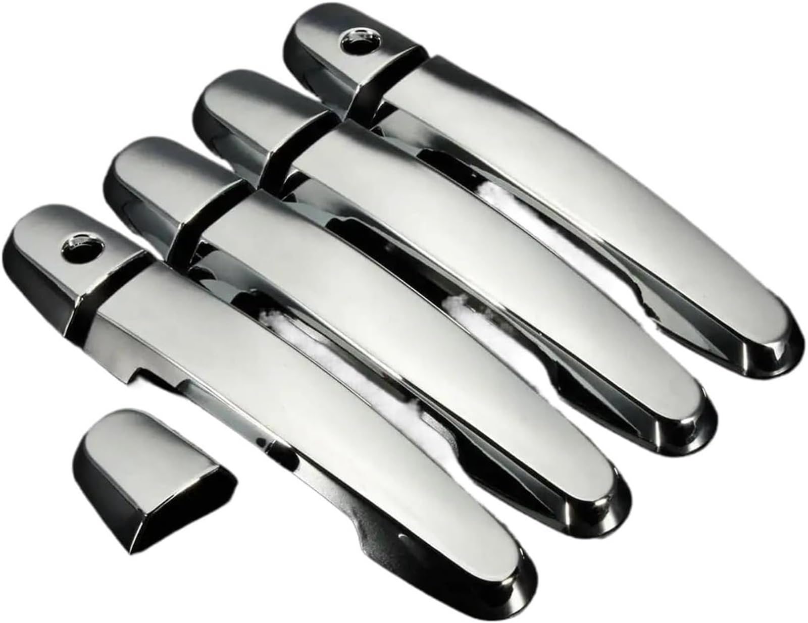 Zingori car Interior Door Handle Outer Door Handle ABS for Chrome Covers for Toyota for Prius for Camry for RAV4