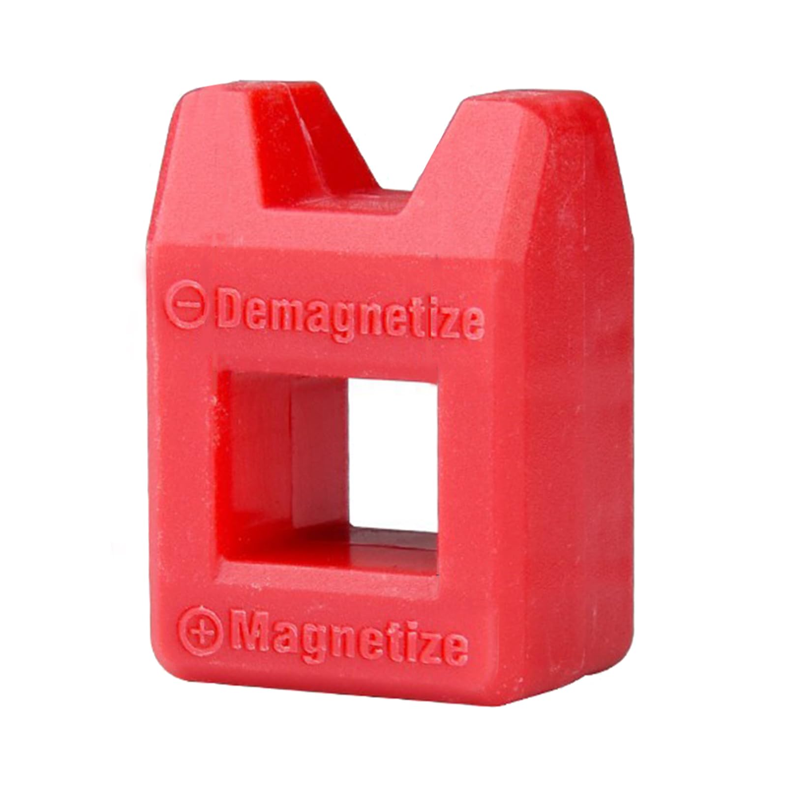 PURPLELILY 2 in 1 Screwdriver Magnetizer & Demagnetizer for Screwdrivers Bits & Tool Tips Magnetization ABS Material, Flat & Phillips Head, Ergonomic Grip
