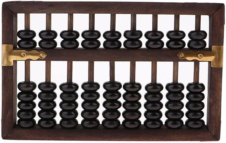 9 Digits Chinese Abacus Abacus Mathematics Educational
