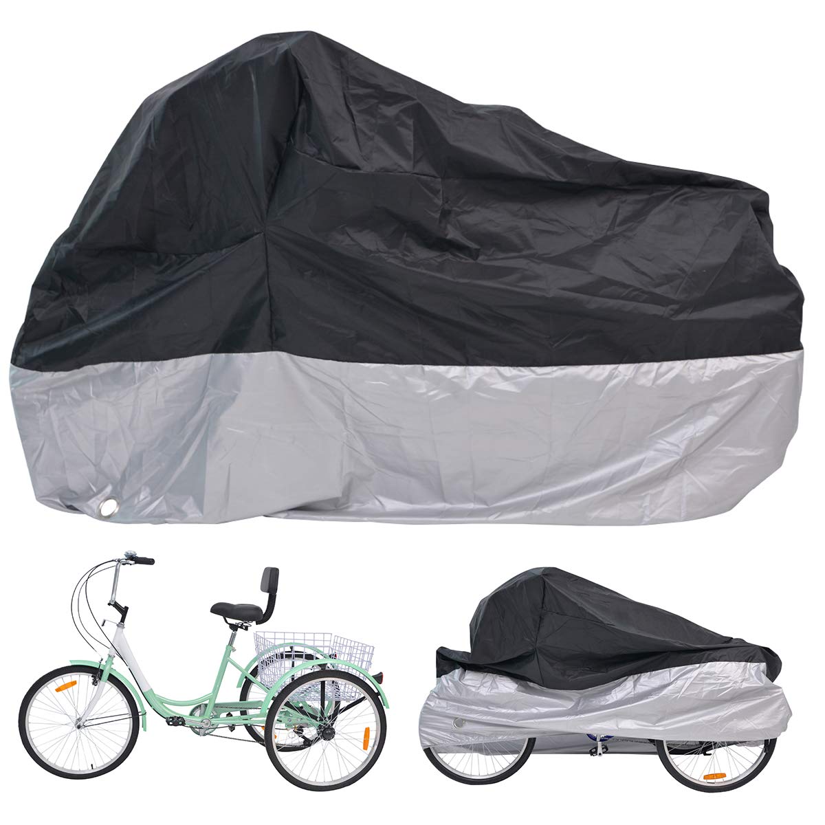 three wheel bicycle cover