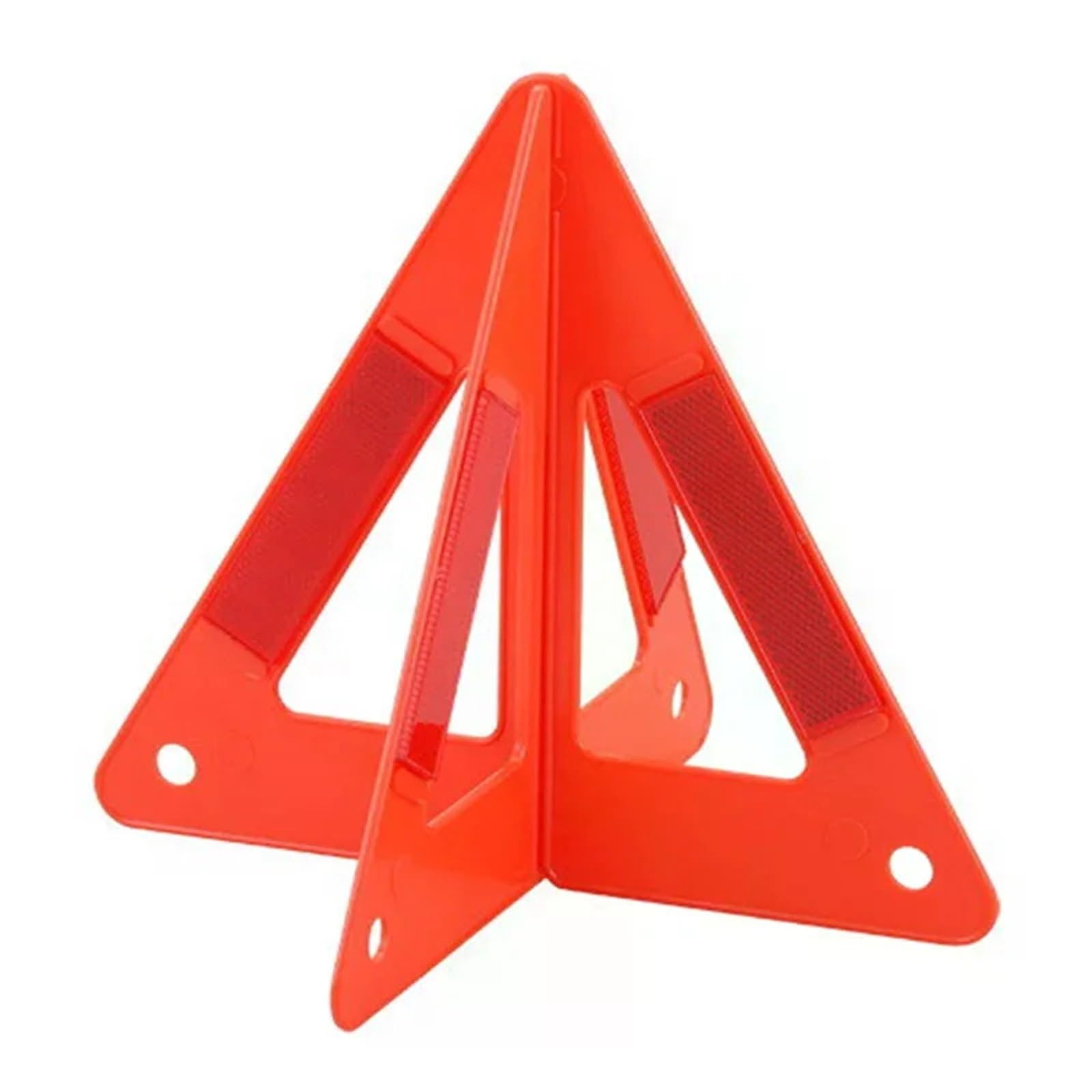 Car Warning Triangle Portable Reflective Traffic Warning Sign Triangle Foldable Solid Standing Tripod Road Emergency Standby