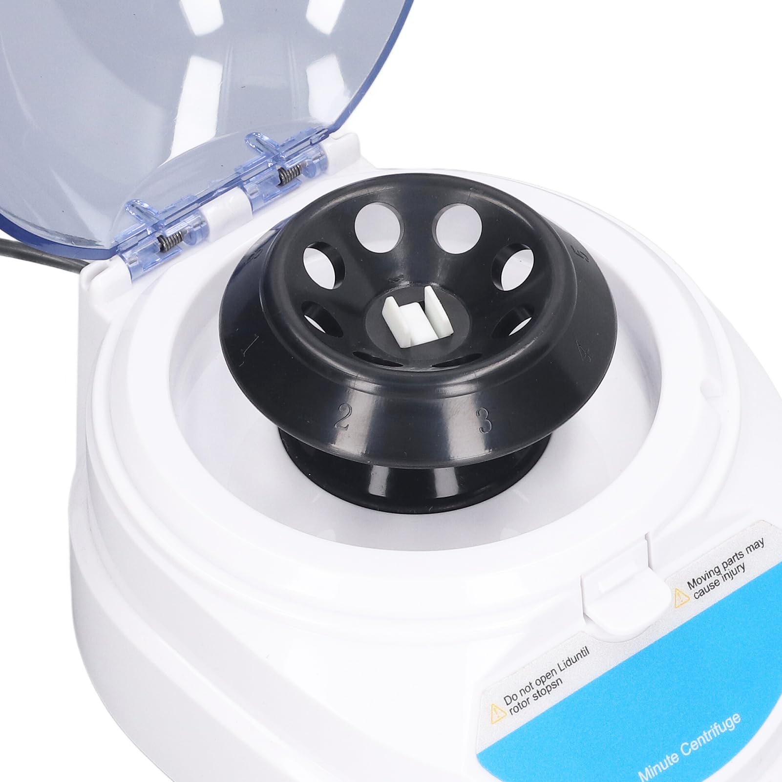 Mini centrifuga da Laboratorio Centrifuga da 4000 Giri/min Centrifuga da Laboratorio per Ufficio per provette da centrifuga da 5 ml, 4 ml, 2 ml, 1,5 ml, 0,5 ml, 0,2 ml (Spina UE)