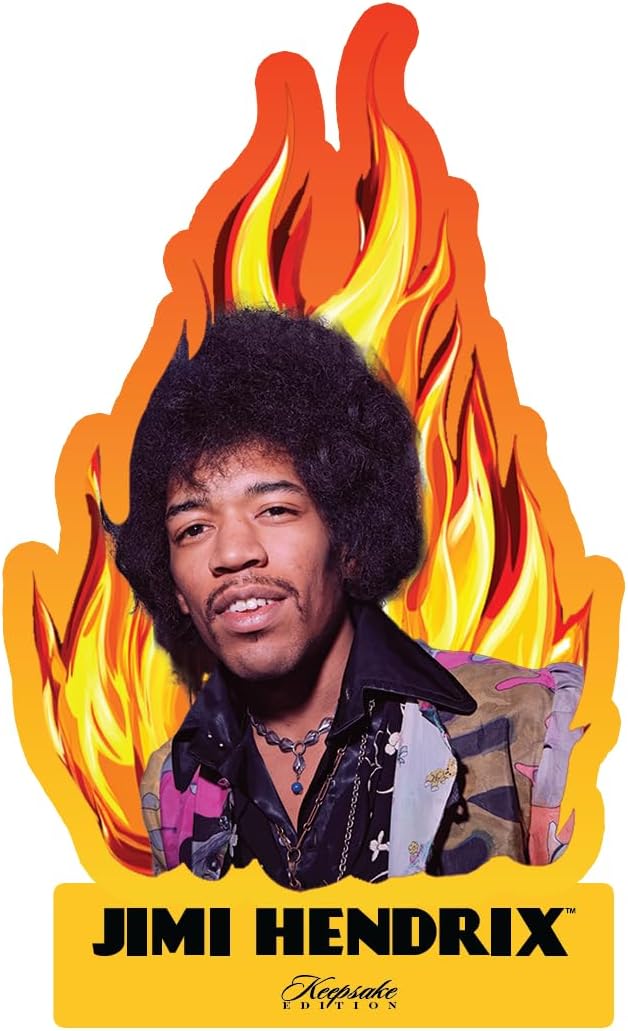 Jimi Hendrix Keepsake Premiere Collectors Box: 6 Packs Per Box, 4 Cards Per Pack, 1 Guaranteed Memorabilia Hit, Chase Laser Signagraphs, Die Cuts, Numbered Parallels, 275-Card Checklist