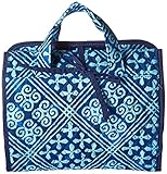 Vera Bradley Women's Cotton Hanging Organizer, Cuban Tiles, One Size