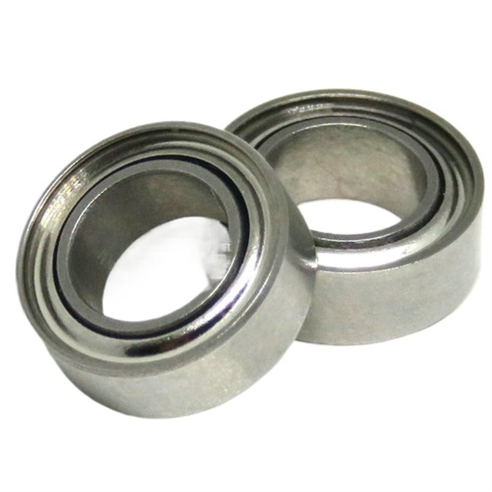 Deep Groove Double Rubber Seal Bearings 10pcs 3x6x2.5 Mm SMR63ZZ Bearing ABEC-7 Stiainless Steel Bearings 3 * 6 * 2.5 Mm MR63 SMR63 Z ZZ L630ZZ Line Cup Bearing(SMR84Z 4x8x3mm)
