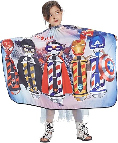 Miniatura 3 de Capa de peluquería para niños, corte de pelo, peluquería para peluquería, delantal, vestido para niños y niñas