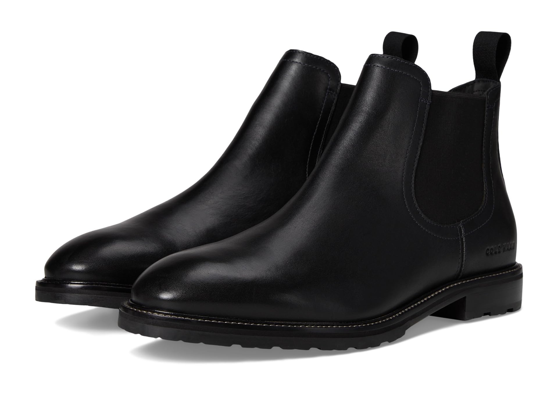 Cole Haan mens Berkshire Chelsea, Black/Ch Sequoia, 7  display picture 2