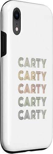 Vista 18 de iPhone 14 Plus Love Heart Carty Tee Grunge Vintage Style Black Carty Case