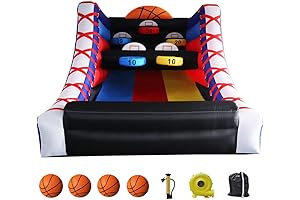 Inflatable Basketball Hoop Shot Party Game