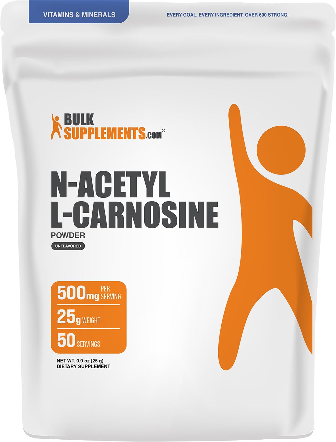 BulkSupplements.com N-Acetyl L-Carnosine Powder - 10g (Pack of 1) — Amazon image 6