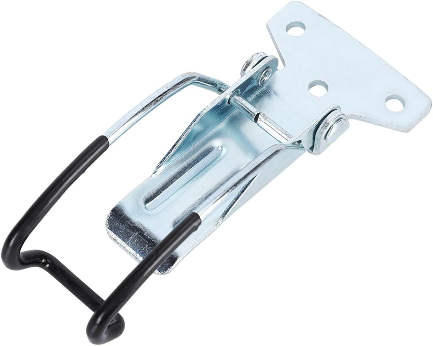 関税負担なし☆ステンレススチールスプリング式トグルラッチキャッチクランプクリップロックキャスティングヒンジ湾曲工業用掃除機荷物航空ボックス用