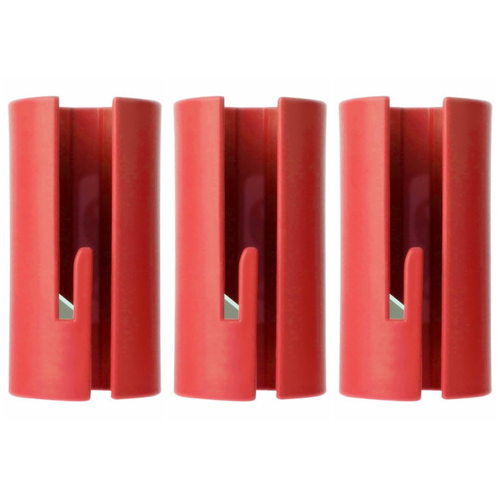 3Pcs Wrapping Paper Cutter Roll Wrap Paper Trimmer DIY Handmade Cutter Papers Cutting Tools (Red) — image 1
