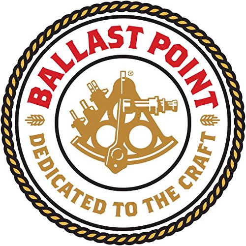 Ballast Point Brewing - Dedicated to the Craft - Round Logo Sticker