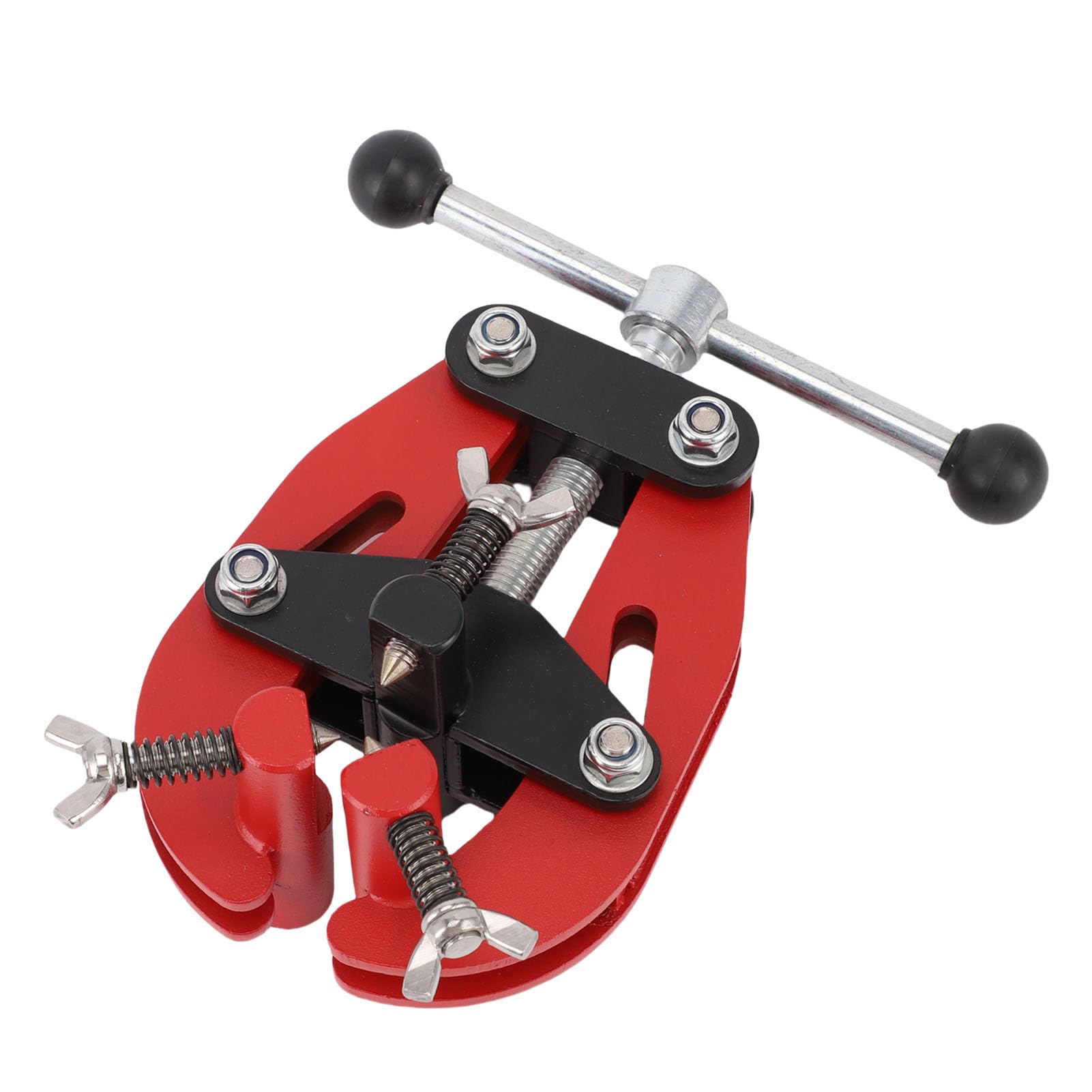 VBESTLIFE Collier de Serrage de 2 à 6 Pouces, Outil D'alignement de Tuyaux en Acier au Carbone avec Vis à Action Rapide pour la Tuyauterie et le Soudage Industriels