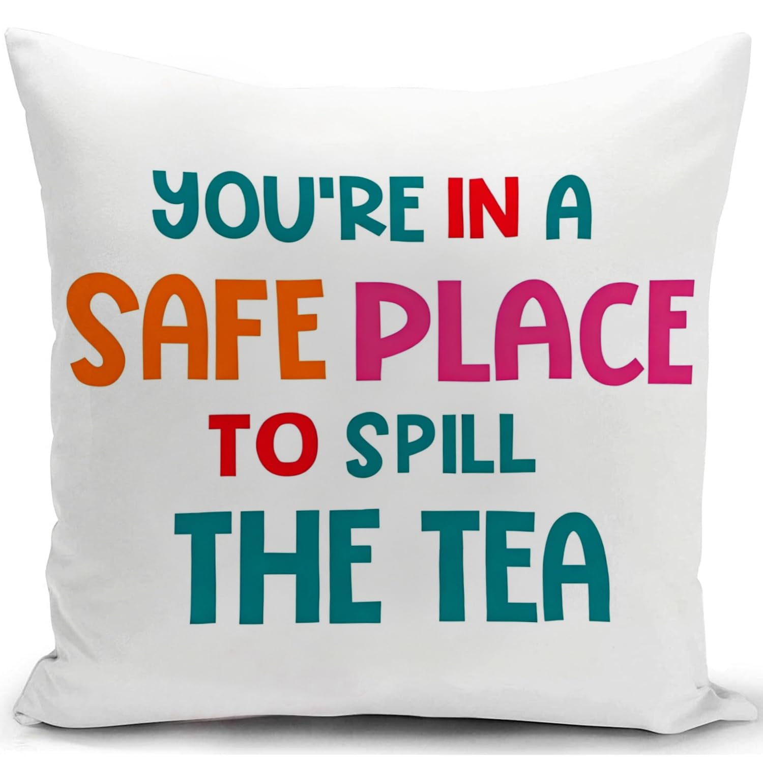 Kunqian Women's H Cushion Covers Mental Ealt Awareness Gifts Sensory Room Must Aves Autism Equipment Psychology Therapist Positive Affirmation Gifts For Office Decor Get Well Soon Gifts For Men