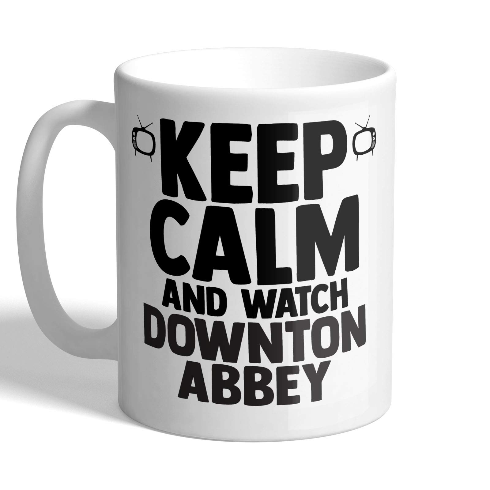 I Love Mugs - Keep Calm and Watch Downton Abbey - Mug, Ceramic, 11fl.oz.