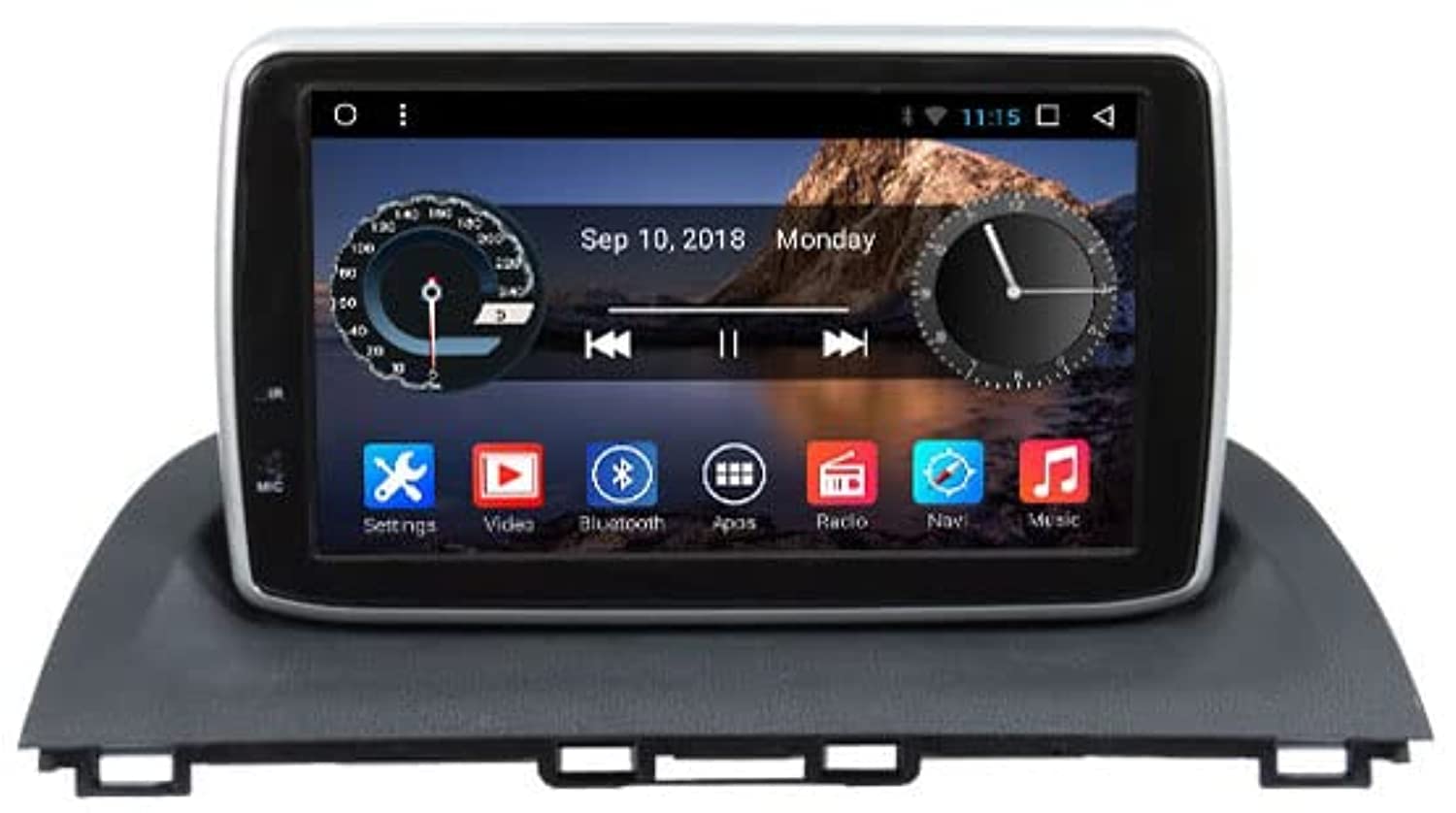 Uk master Car Stereo Screen for Mazda 3 2015