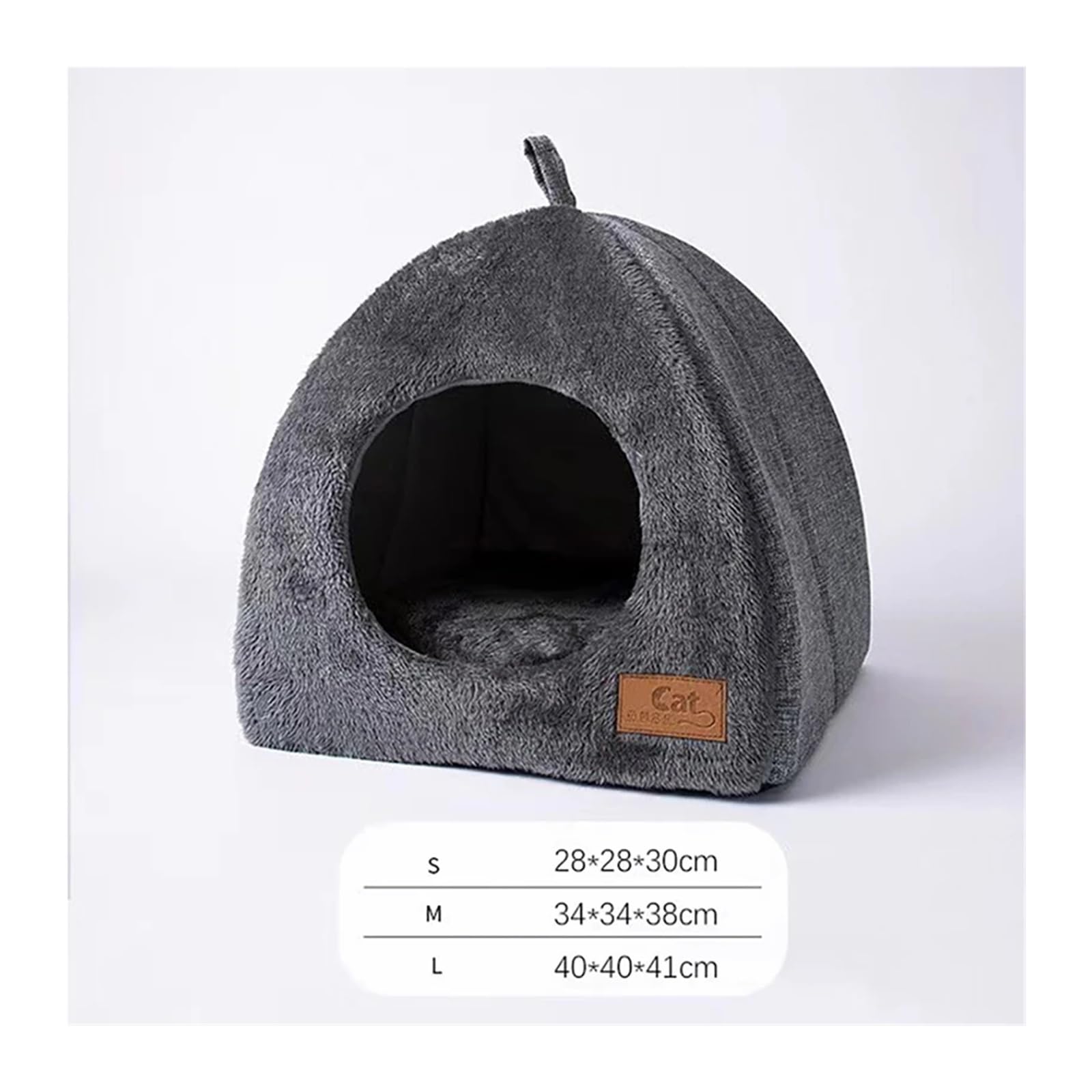 Pengchang Cuccia for Gatti Chiusa for casa for Gatti Pieghevole for Interni Inverno Caldo Sonno Profondo Comfort Cestino for Animali Domestici Tappetino Accogliente for Gattino for Cani