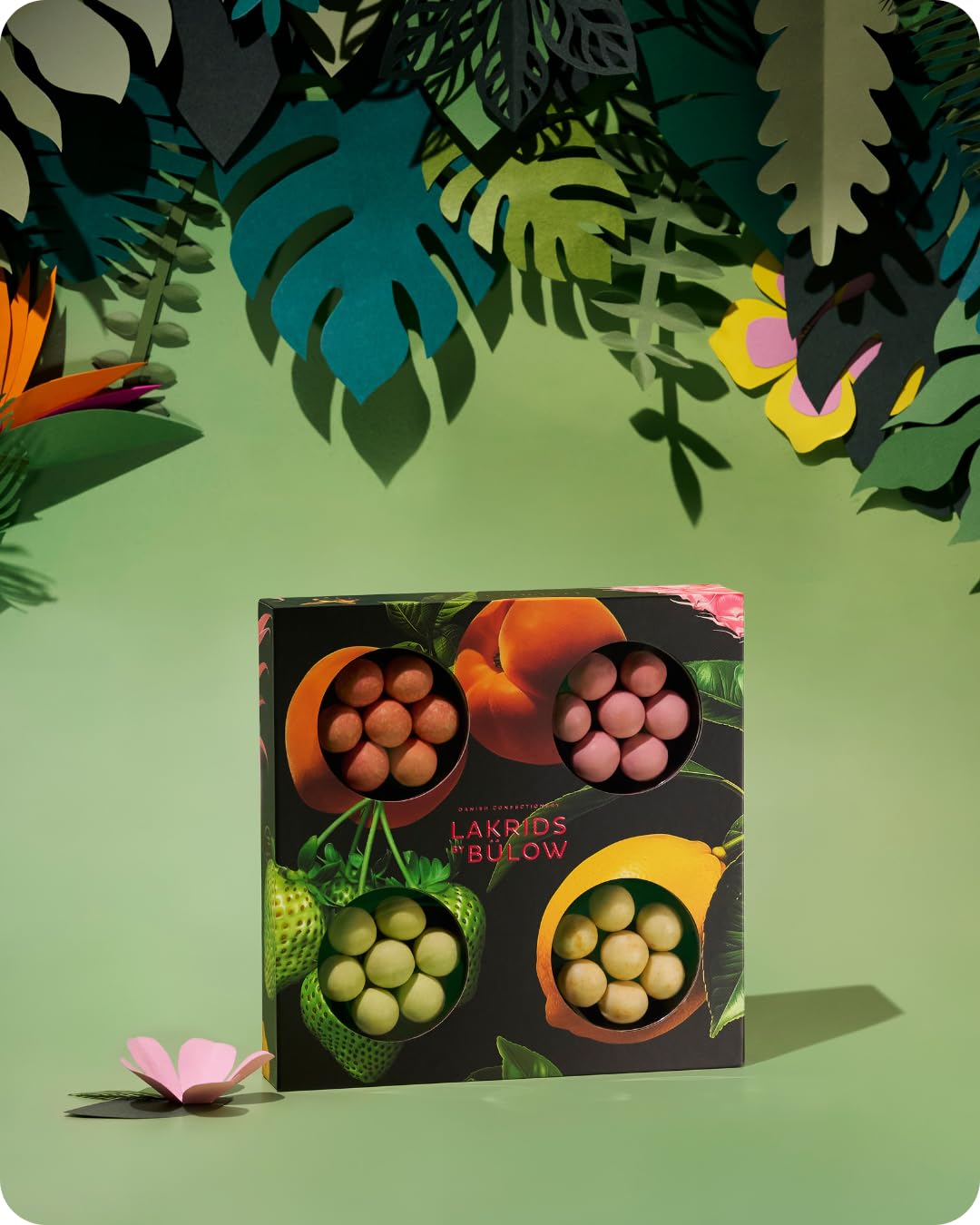 LAKRIDS BY BÜLOW - SUMMER SELECTION BOX - 175g - Fruchtige Auswahl Dänischer Gourmet Lakritze umhüllt von feinster Schokolade