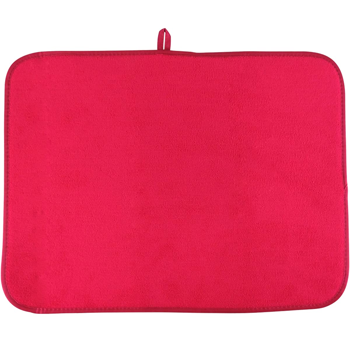 Honeycomb Polyester 50x38cm Dish Drying Kitchen Platform Sink Mat | 280 GSM | Pink