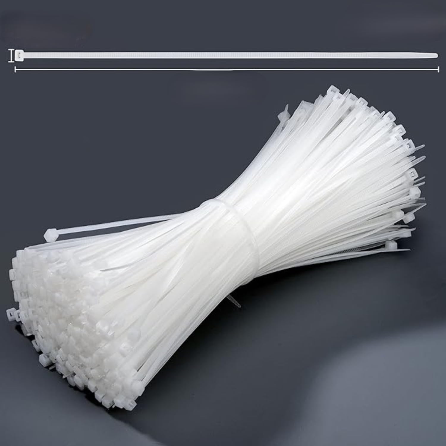 Marketmens (16 Inches 400mm X 4mm, 1000 Pcs) Self Locking Cable Ties | White | Heat Resistant Cable Zip Ties | Self-Locking Cable Organizer | Anti - Slip Wire Organizer | For Indoor & Outdoor (B0D49F6BJR) Amazon Price History, Amazon Price Tracker