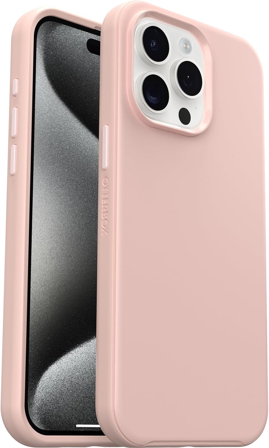 OtterBox iPhone 15 Pro MAX (Only) Symmetry Series Case - Ballet Shoes (Pink), Snaps to MagSafe, Ultra-Sleek, Raised Edges Protect Camera & Screen