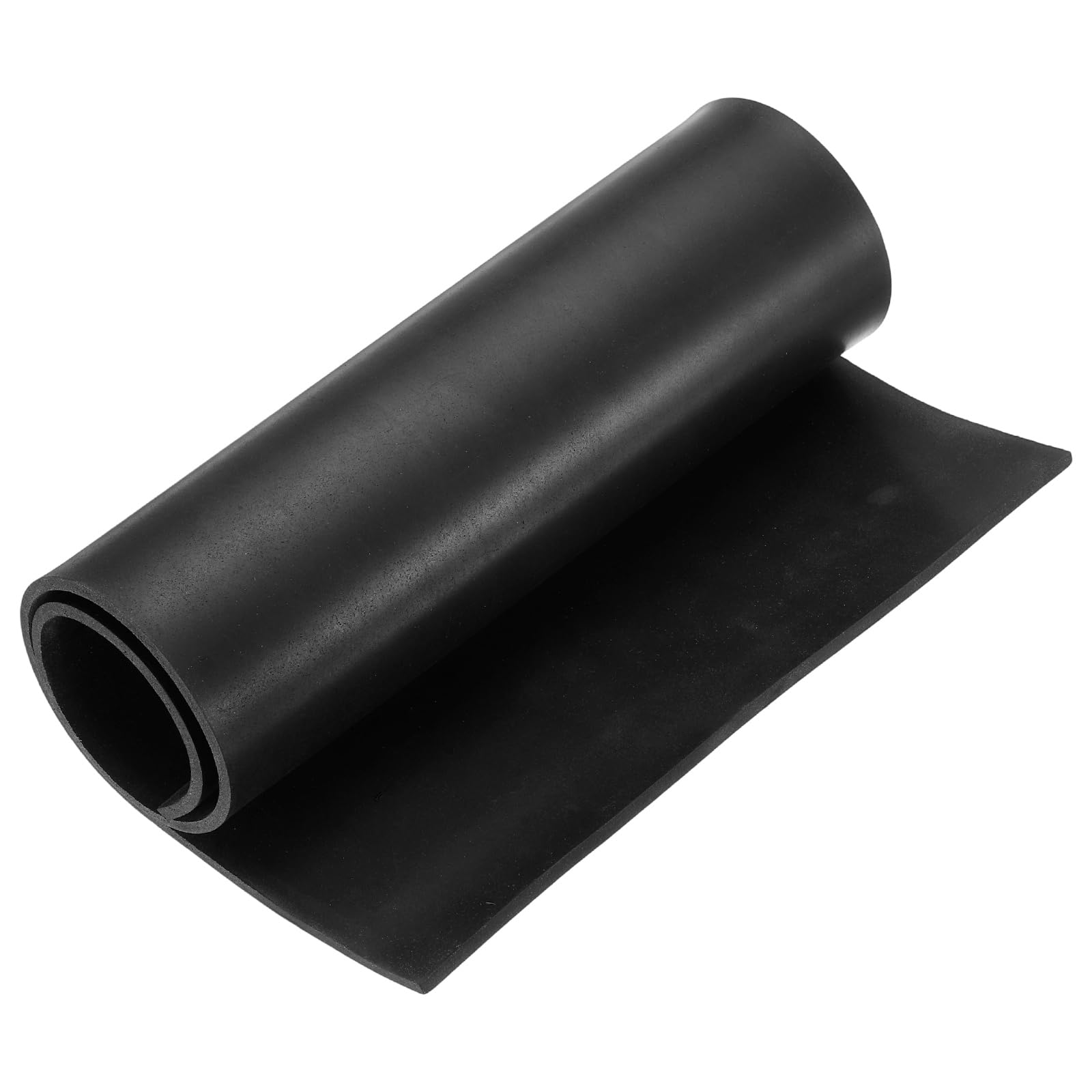 PATIKIL Bande En Caoutchouc Néoprène 30cm De Large x 5mm D'Épaisseur x 60cm De Long, Rouleau De Caoutchouc Solide Matériau D'Isolation Pour Joint Bricolage, Doublure, Rembourrage, Tapis