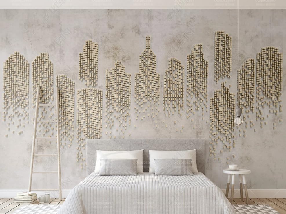 Papier peint intissé géométrique pour moderniser un salon ou une chambre
