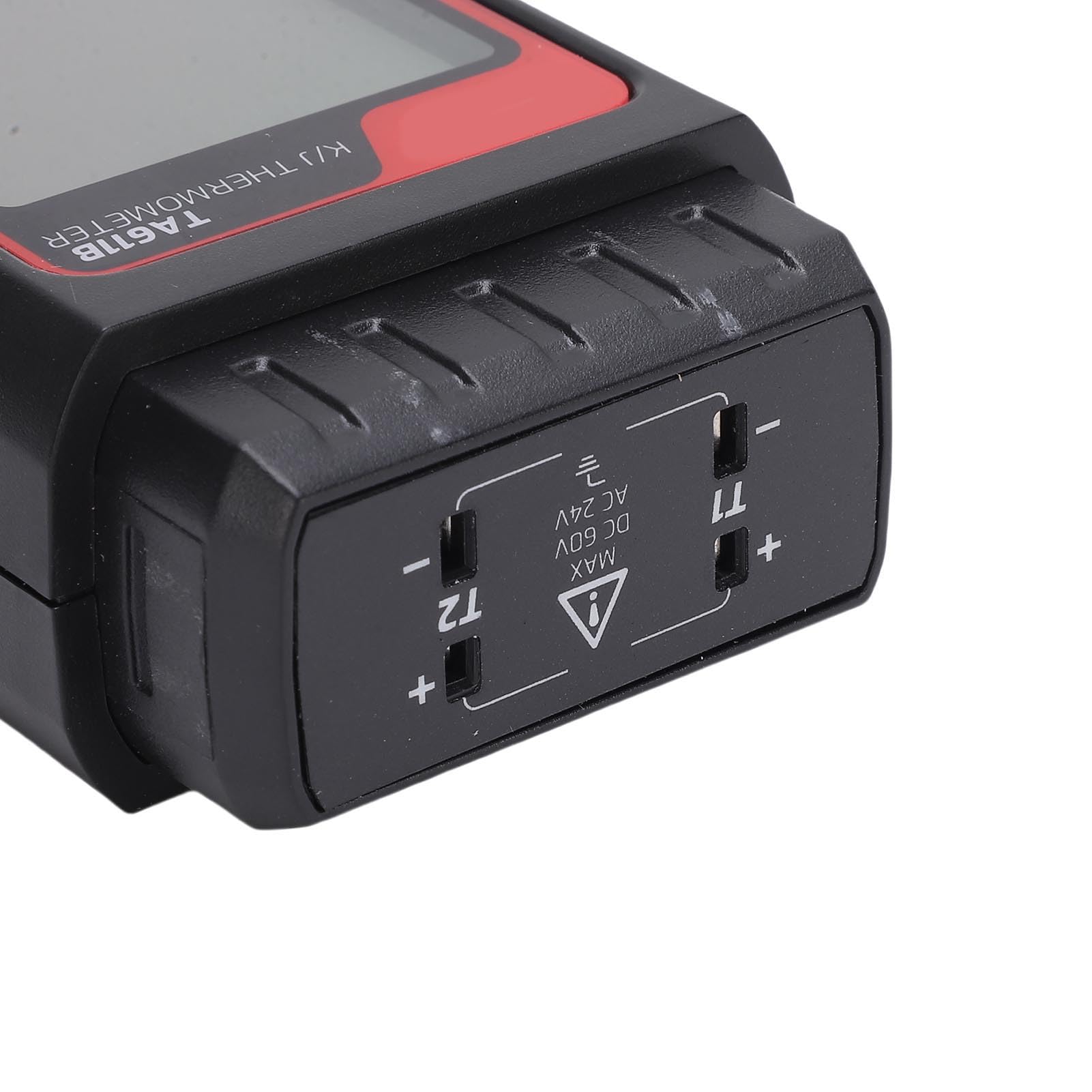 Aramox Termometro a Termocoppia, Misuratore di Temperatura Digitale a Doppio Canale, Tipo K J con LCD Retroilluminato, Calibrazione ADJ, Intervallo 2501 °F per Test di Acquari di Refrigerazione di