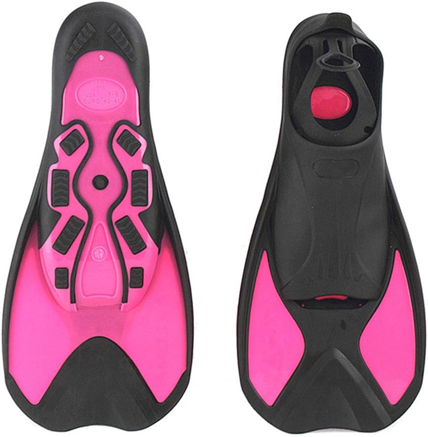 Short Snorkeling and Swimming Travel Fins Flipper for