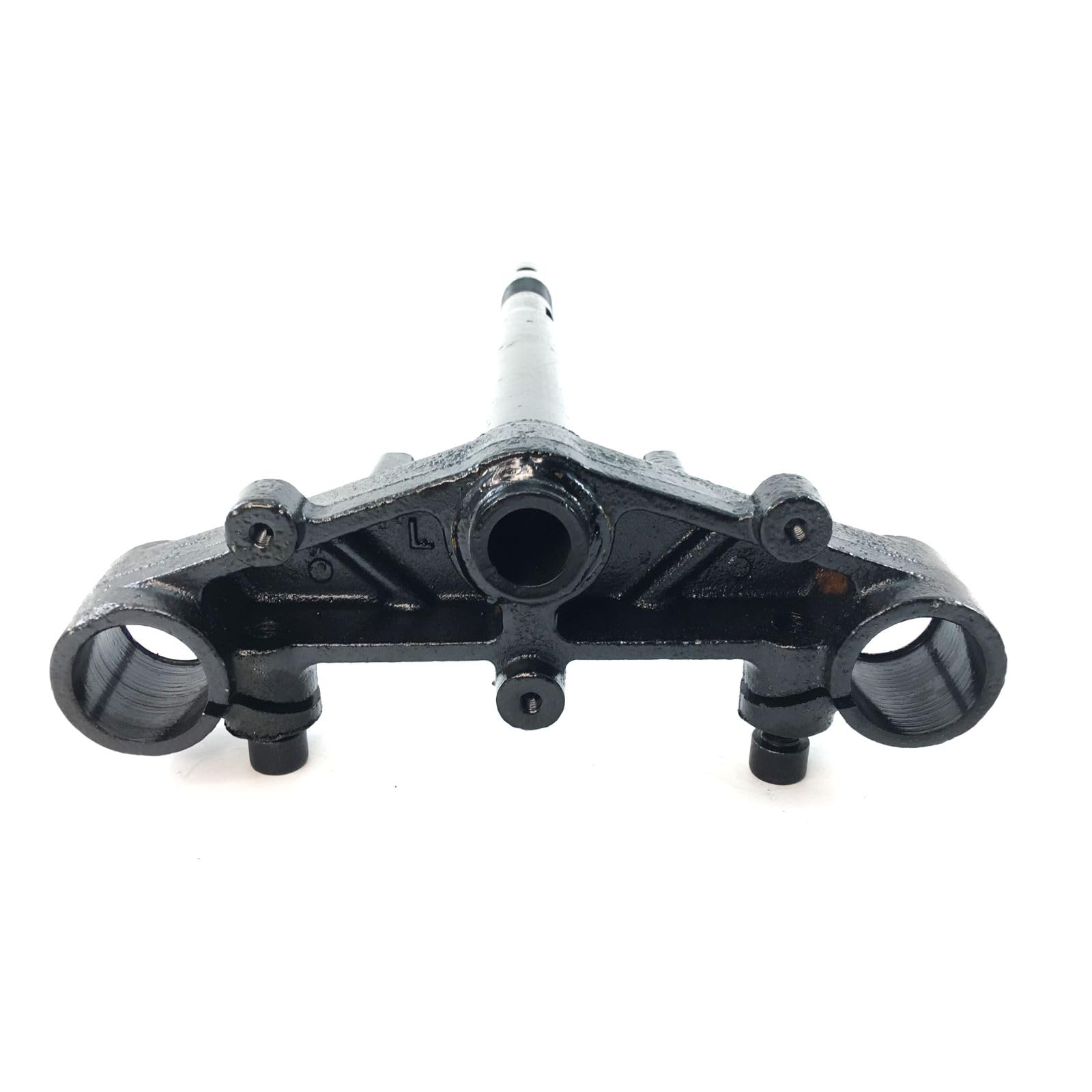 GABELROHR - GABELBRÜCKE - GABELJOCH - ROLLER GABEL - LENKSÄULE - 370mm für 2- & 4-TAKT 50cc 125cc 150cc 139QMA / 152QMI / 157QMJ GY6 ROLLER für diverse China Roller Modelle
