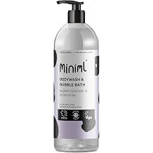 Miniml Natural English Lavender & Chamomile Body Wash 1L Bottle