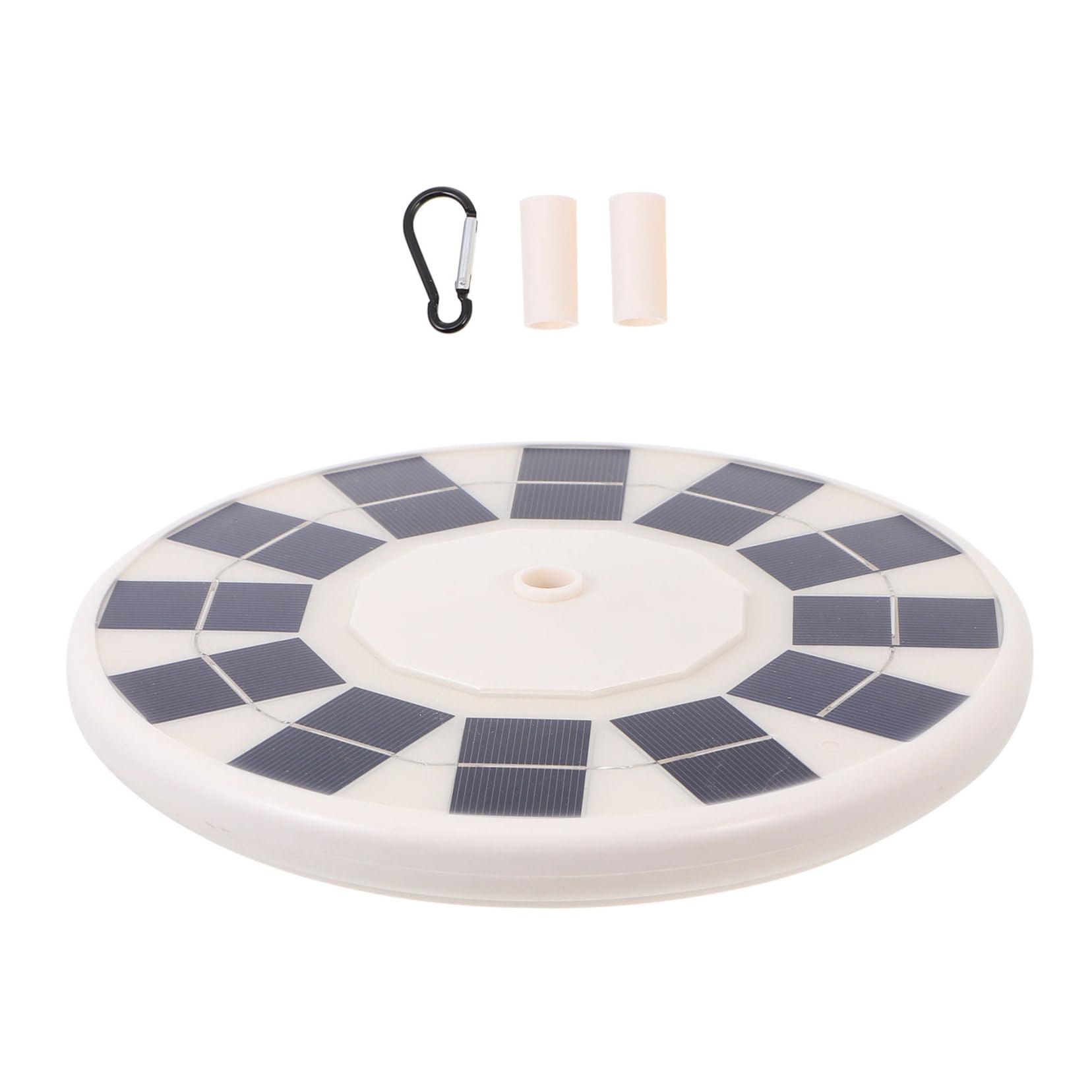 Toyvian Camping LED Lampe mit 128 LEDs Ip55 Weiße Abs Außenleuchte für Fahnenmast 2600mah Akku für Camping und Outdoor Einsatz