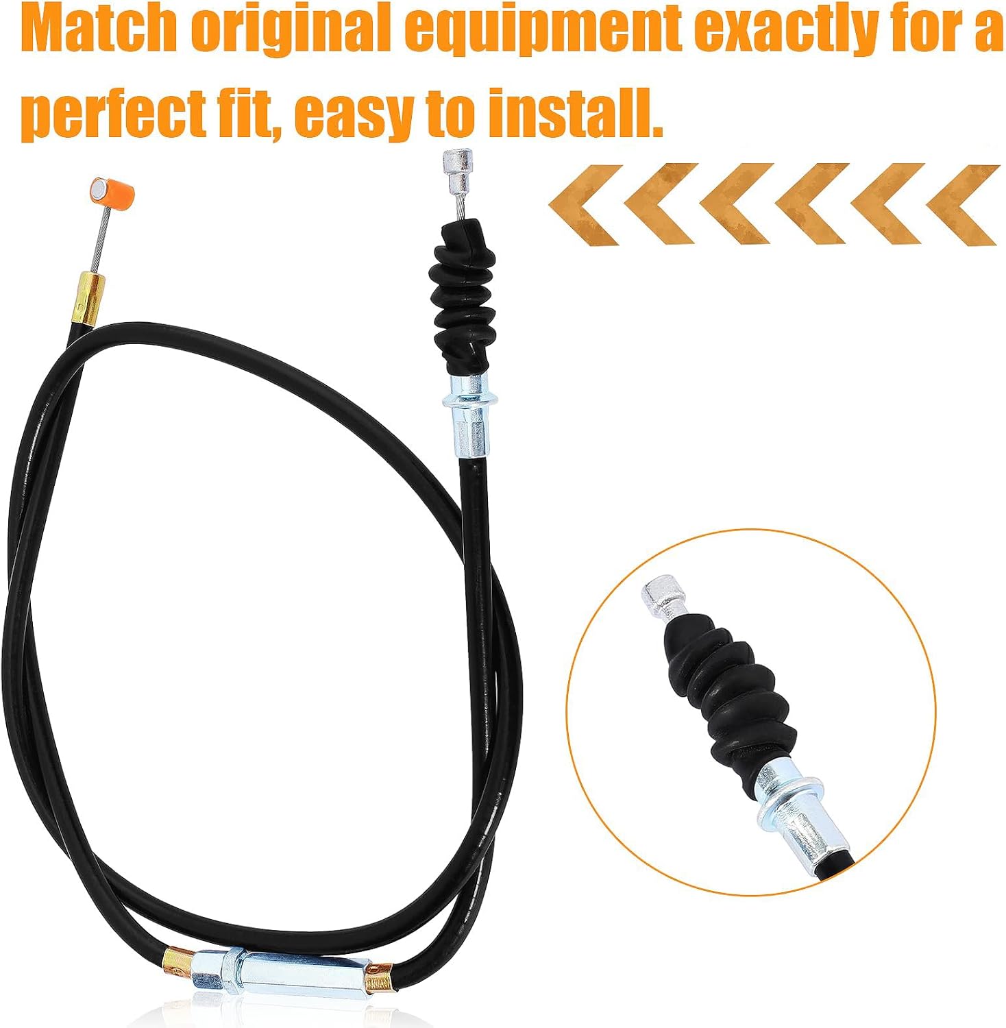 36 inch Clutch Cable for SSR TaoTao Sunl Baja 4- Stroke Bike 50cc 70cc 90cc 110cc 125cc 140cc 150cc Motorcycle Pit Dirt Bike Parts Black