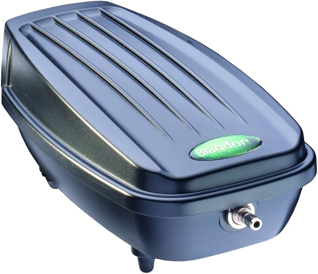Blagdon Pond Water Oxygenator Kit, 1 Outlet Aeration Air Pump for Small Ponds up to 1000 litres