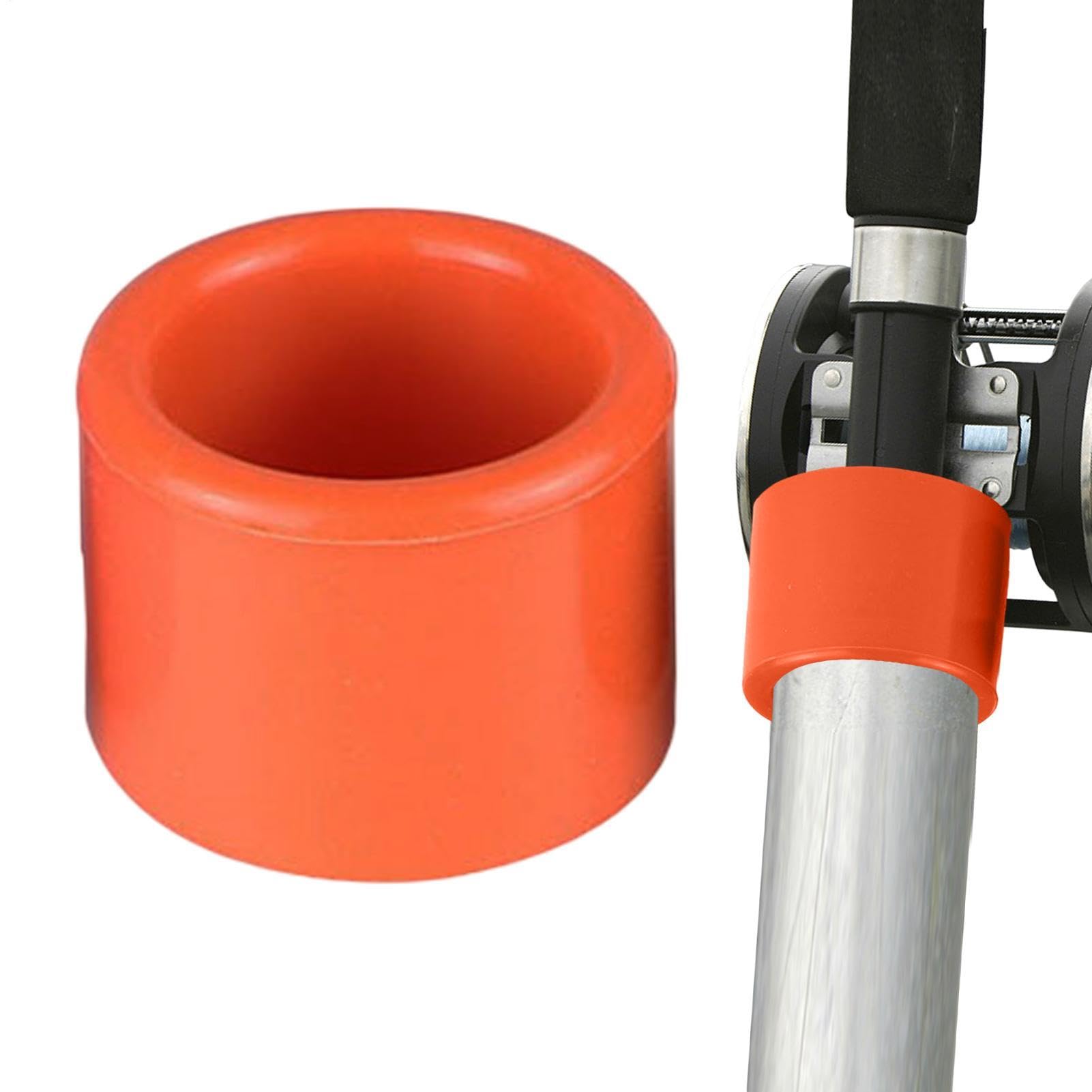 ihreesy Capuchon de support de canne à pêche en caoutchouc pour bateau, kayak