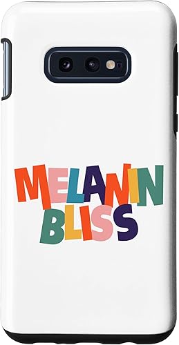 Galaxy S10e Melanin Bliss - Empowering African-American Pride Print Case