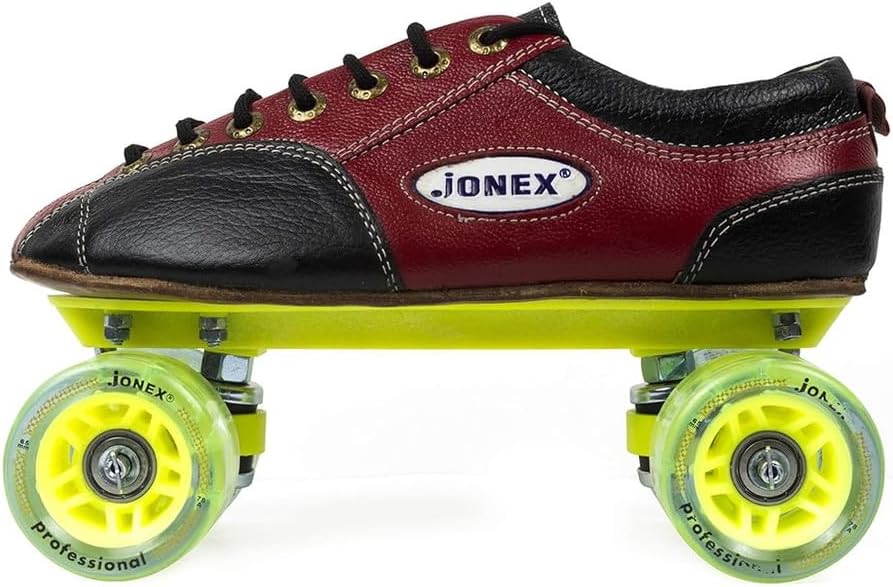 Jonex JJ Fix Body Speed Wheel Quad Shoe Skates Profesional For Kids With Free Bag 11 Size Uk (18.4 CM) (MYC) (11),Black