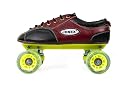 Jonex Fix Body Quad Shoe Skates Profesional for Kids with Free Bag Size 13 UK (20.5 Cm, Mycspeed Wheel, Black) gallery image