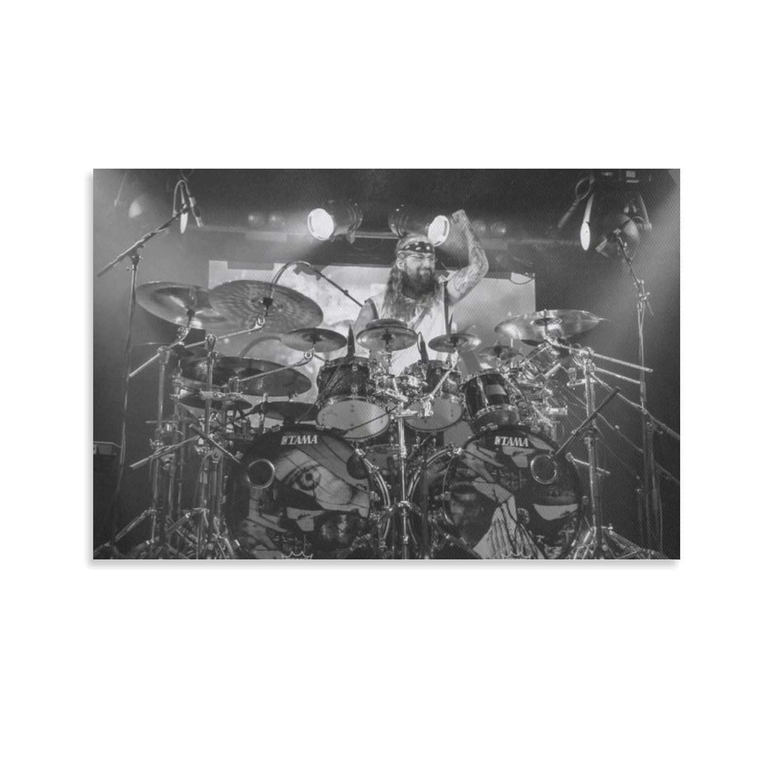 FCOIN Mike Portnoy Canvas Poster Picture Print Wall Art Poster Painting Canvas Posters Artworks Room Aesthetic 20x30inch(50x75cm)