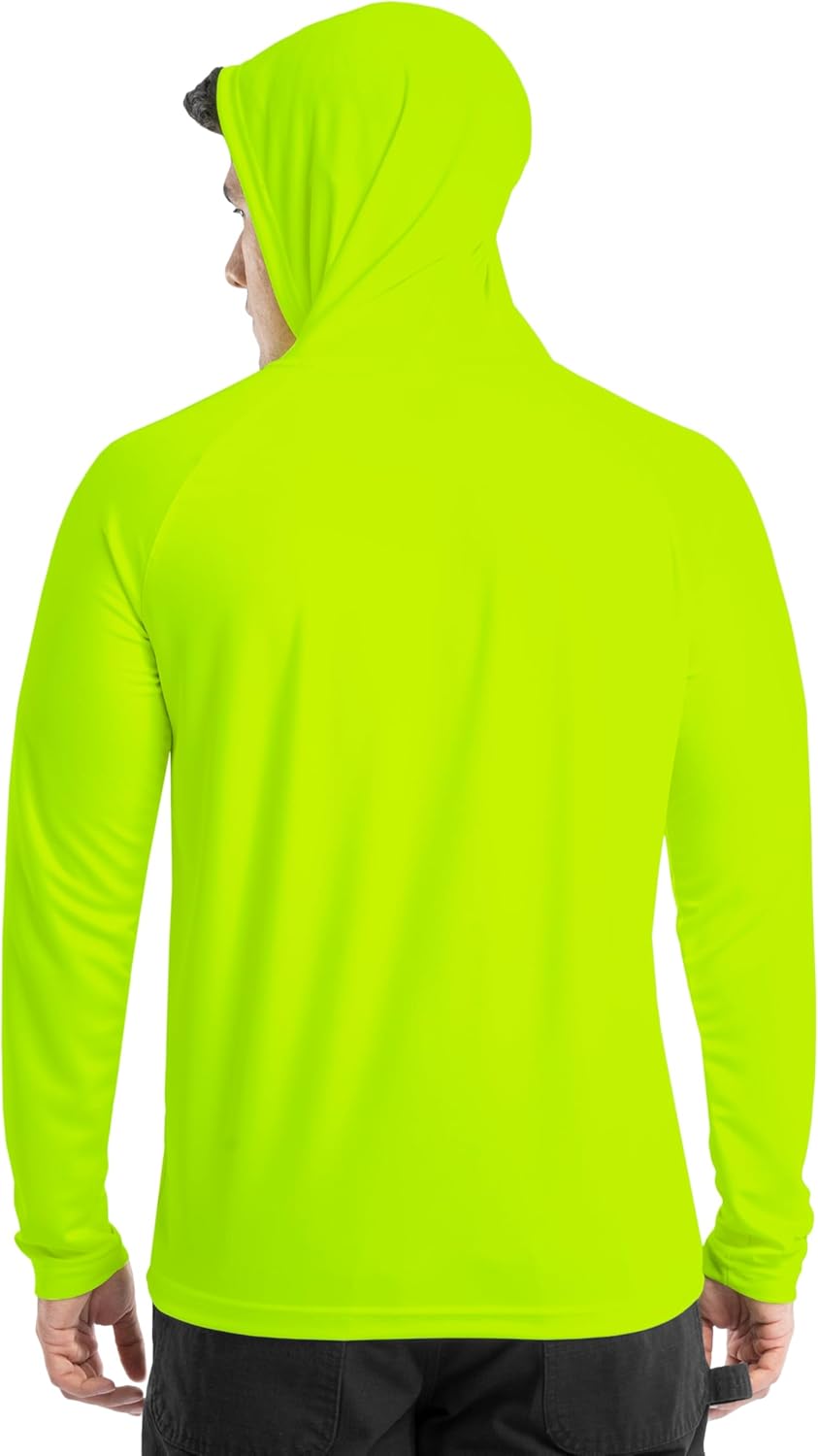 Wrangler mens Long Sleeve Upf 40 Performance Raglan Hoodie - Image 2