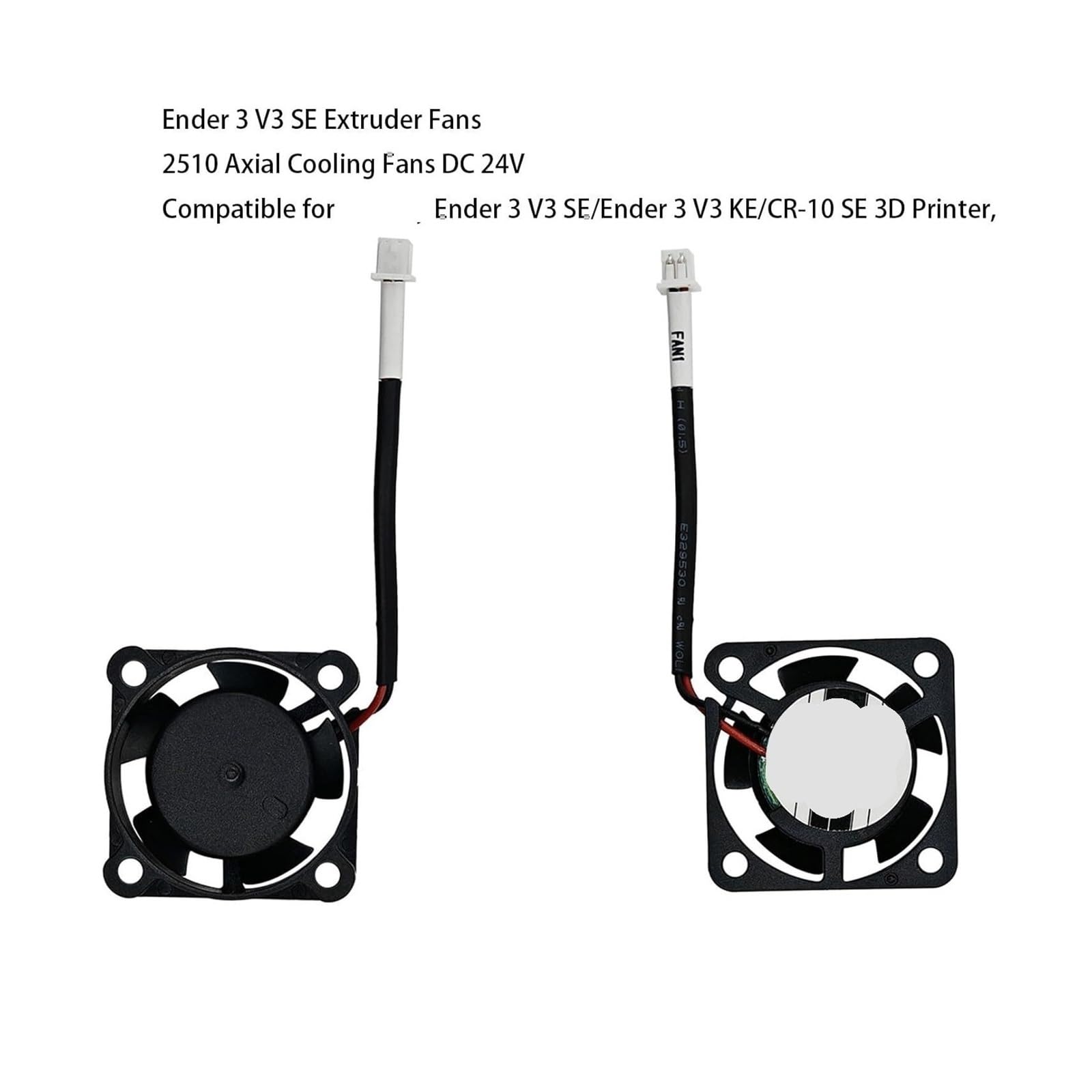 Compatible for Creality, kit de ventilateur 4010/2510