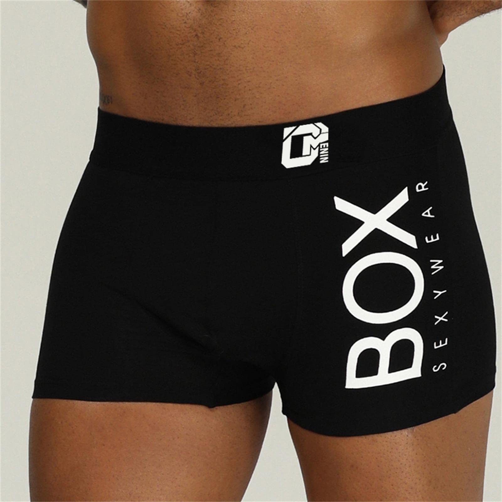 Boxer Uomo 4Pcs Uomo Boxer Homme Cotone Uomo Mutande Size M-3Xl