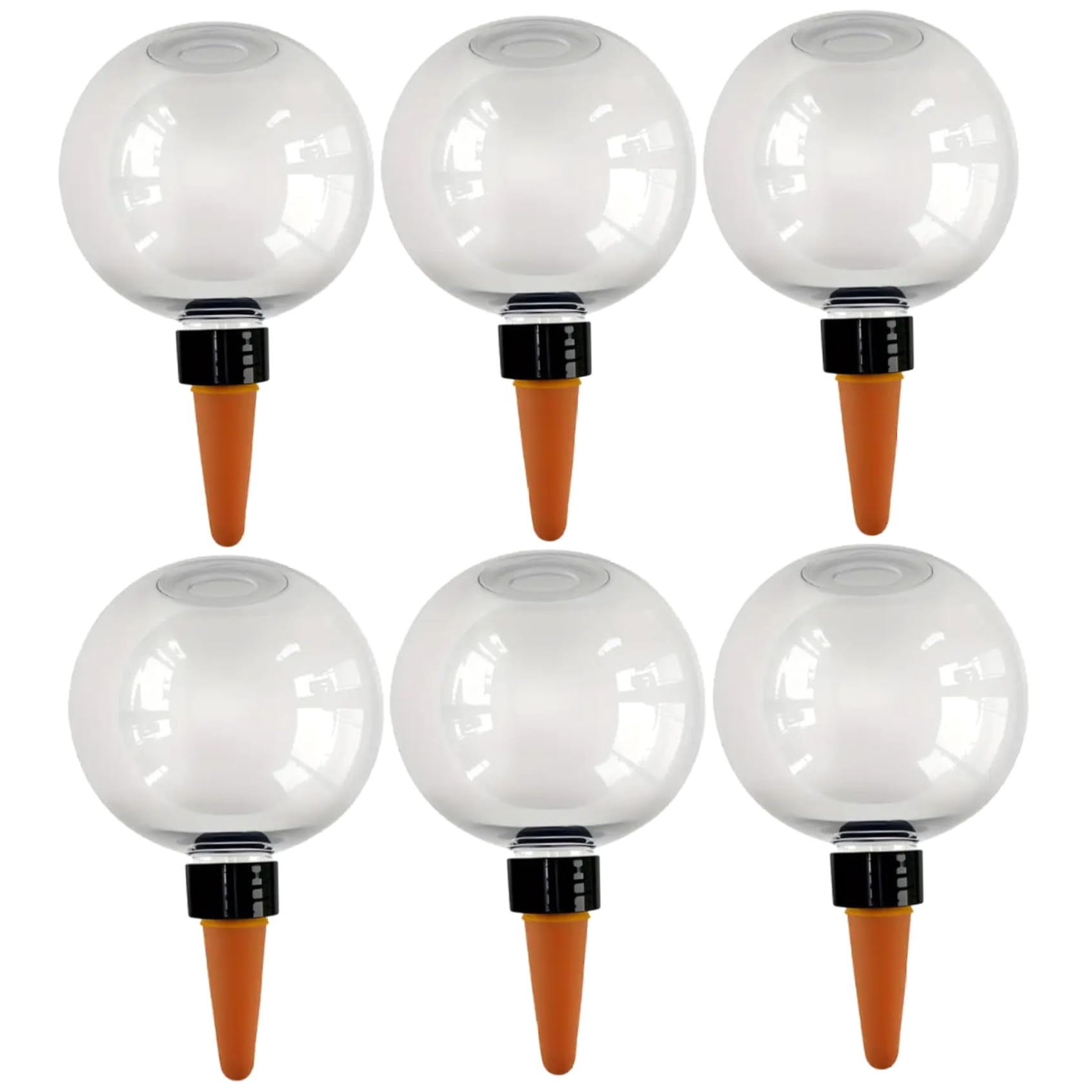 Globes d'arrosage automatique x6 pour plantes en pot et jardin