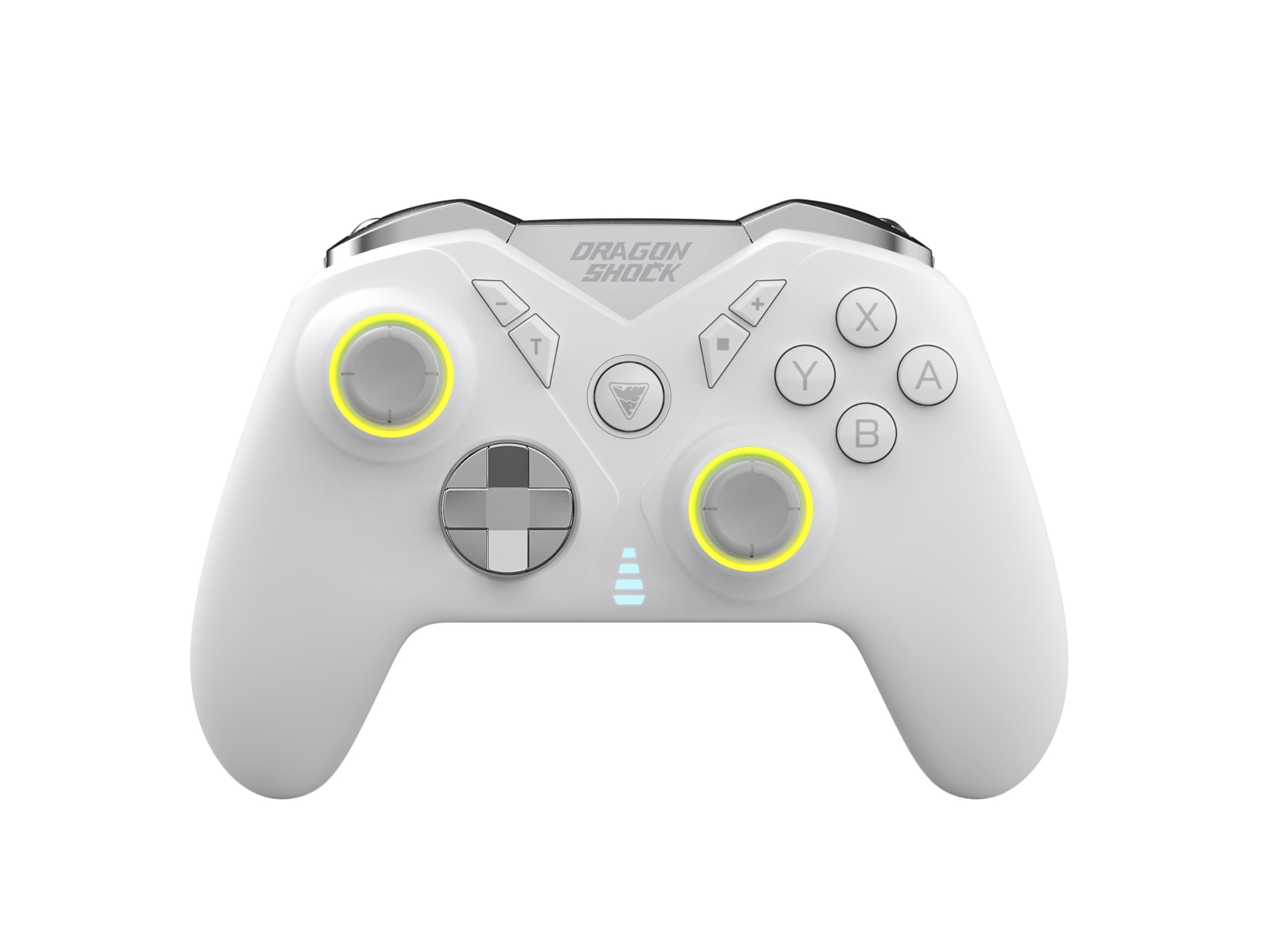 NEBULA PRO - Manette sans Fil Pro Blanche pour Nintendo Switch, Switch Lite, Switch OLED, PS3, PC et Android