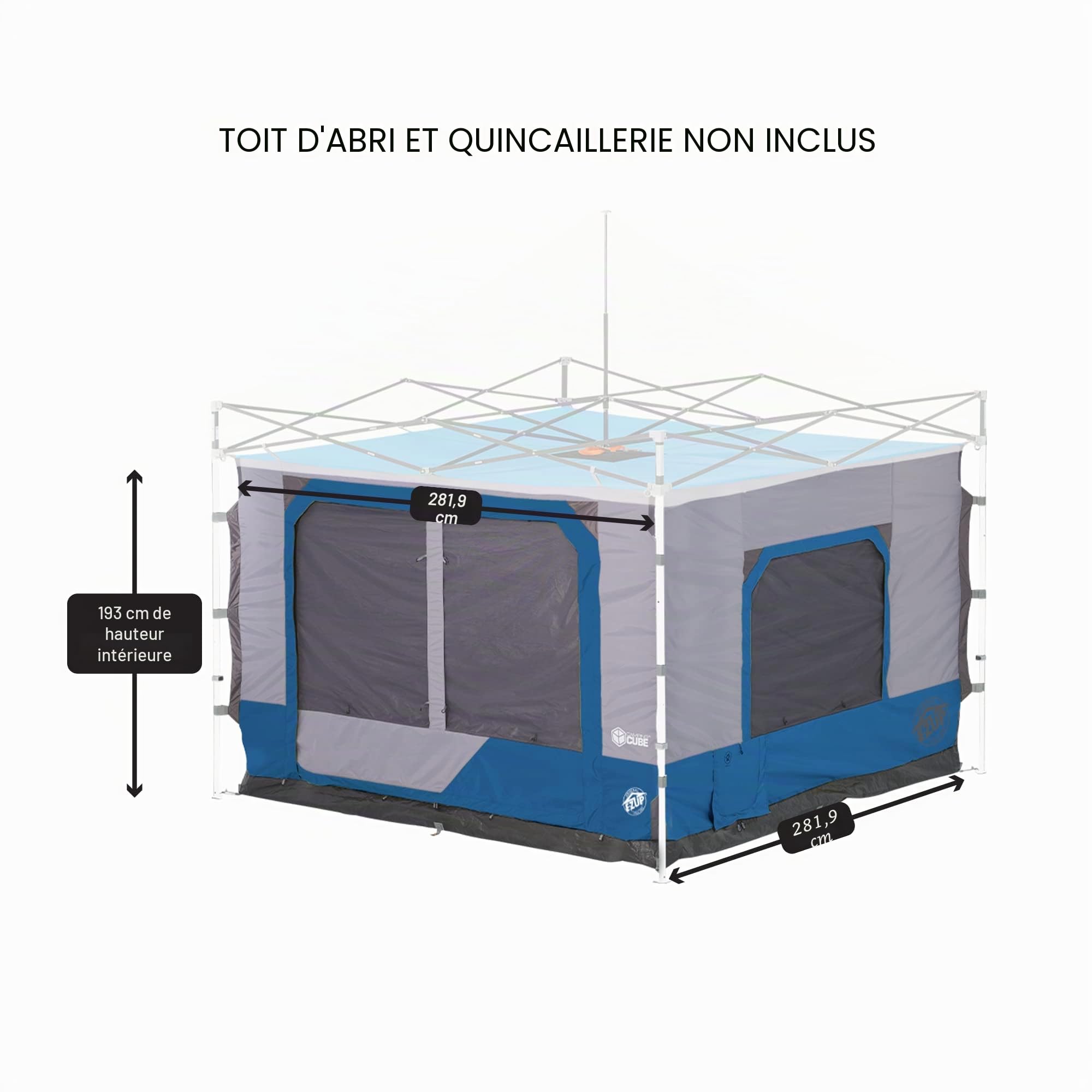 E-Z UP Inc. E-Z UP Tente de camping Cube 6,4 cm