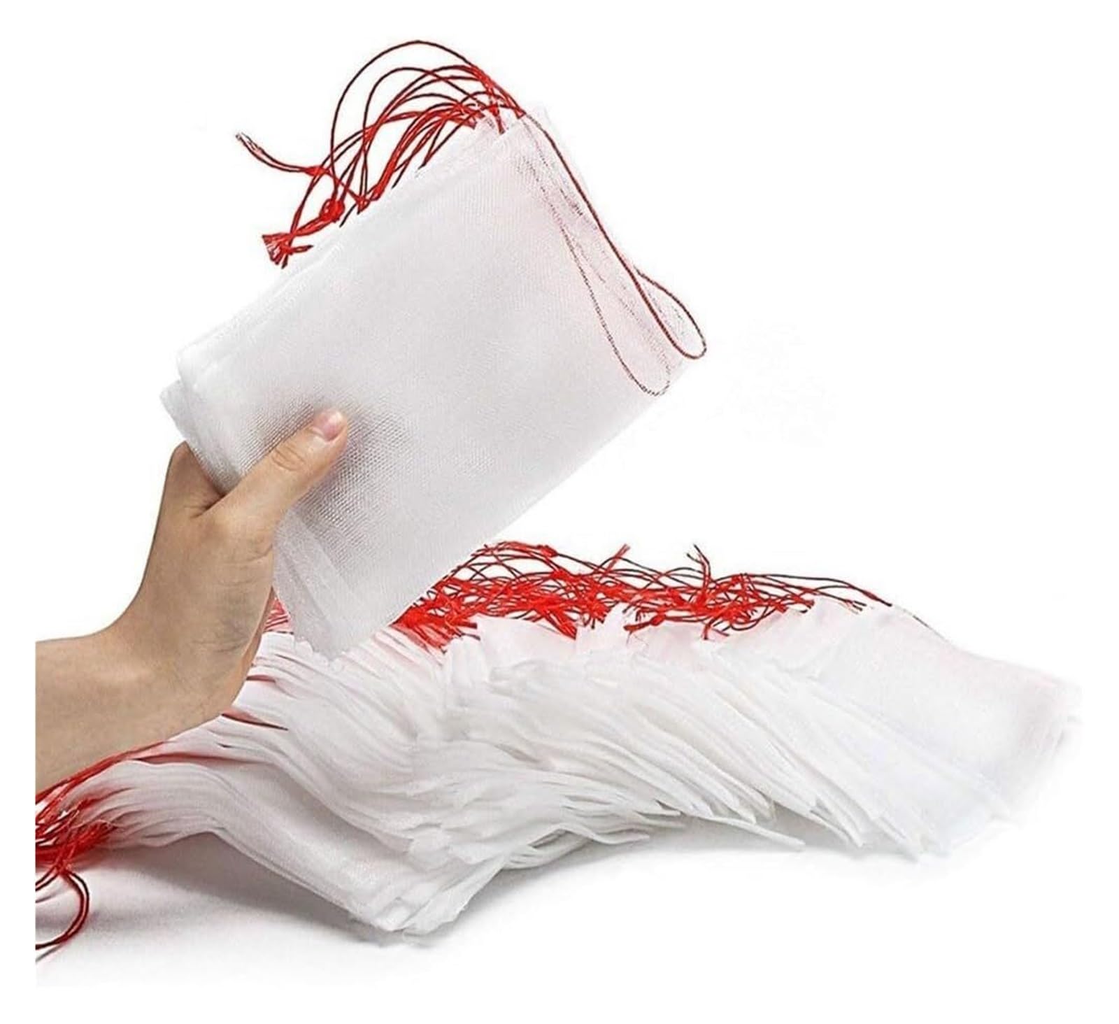 Bolsas Protectoras contra Insectos para Uvas, Bolsas de Malla for Frutas, Verduras y Uvas (50 Unidades, 15 x 10 cm - 35 25 cm)(25x15cm)