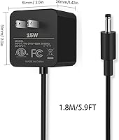 Vista 5 de 15W Alexa Power Adapter Replacement for Echo Dot 3rd Generation, Echo Dot 4th Generation, Echo Dot 5th Generation, Echo Dot Kids Edition, Echo Show