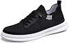 Running Shoes Men - Men's Breathable Lightweight Sneakers for Walking Running Gym Casual Outdoor Sports with Comfortable Mesh Slip On Design