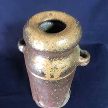 ●備前焼 花入★当院記す『こ』 〈高25.5cm 幅13cm〉 U-hi02132-01.jpg